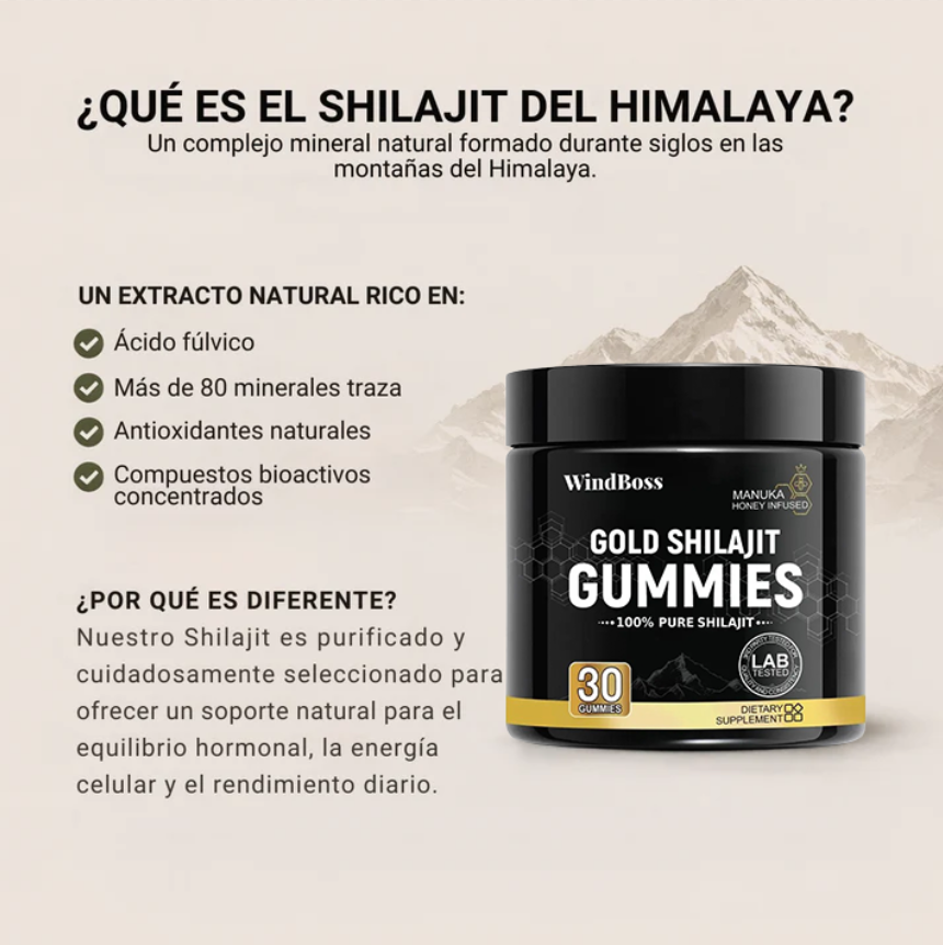 GOLD SHILAJIT GUMMIES
