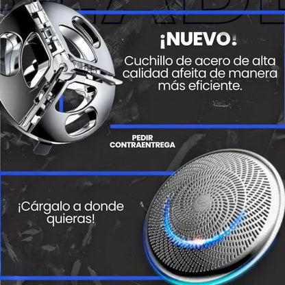 Afeitadora Portátil USB | Afeitado preciso y cómodo en cualquier lugar sin esfuerzo.